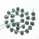 Chapelets de perles en amazonite naturelle(G-R435-15I)-2