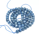 Natural Kyanite/Cyanite/Disthene Round Beads Strands(G-N0150-05-6mm)-2