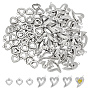 Stainless Steel Color Heart 304 Stainless Steel Pendants(STAS-UN0026-32)