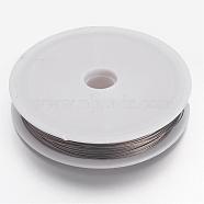 1Roll Original Color(Raw), Tiger Tail Wire, Nylon-coated Stainless Steel, Raw, 0.5mm, about 114.82 Feet(35m)/roll(X-L0.5MM01)