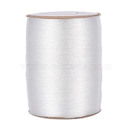 Elastic Crystal Thread, Jewelry Beading Cords, For Stretch Bracelet Making, Clear, 0.7mm, about 1000m/roll(EW-R003-0.7mm)