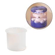 Column DIY Silicone Candle Molds, for Candle Making, White, 91x81mm(SIL-F011-03C)