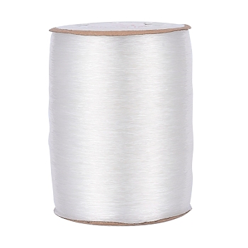 Elastic Crystal Thread, Jewelry Beading Cords, For Stretch Bracelet Making, Clear, 0.7mm, about 1000m/roll
