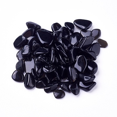 8mm Chip Obsidian Beads