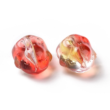 Transparent Czech Glass Beads(GLAA-G079-03G)-2