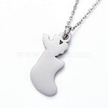 304 Stainless Steel Pendant Necklaces(NJEW-Z008-01P)-3
