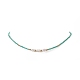 7-teiliges Halsketten-Set aus Naturperlen und Glasperlen in 7 Farben für Damen(NJEW-JN04184)-4