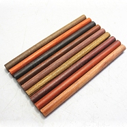 Wood Stick, for Pen Making, Column, Coral, 101x12mm(WOOD-WH0112-51D)
