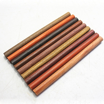 Wood Stick, for Pen Making, Column, Coral, 101x12mm