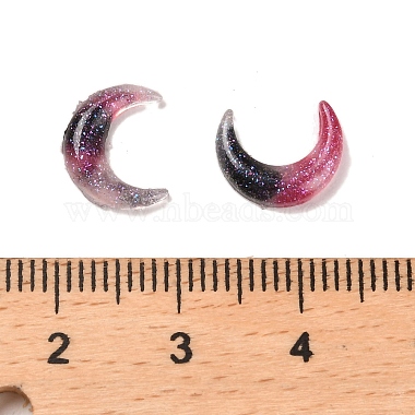 cabochons décodés en résine transparente lumineuse(RESI-K036-01B)-4