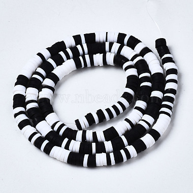 Handmade Polymer Clay Beads Strands(CLAY-R089-4mm-086)-3