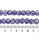 Handmade Foil Lampwork Beads Strands(FOIL-K003-04E)-4