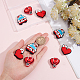 9Pcs 3 Style Hospital Theme Food Grade Eco-Friendly Silicone Beads(SIL-CA0001-35)-3
