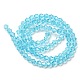 Transparent Electroplate Glass Beads Strands(GLAA-F029-2mm-C20)-2