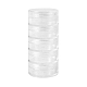5-Tier Plastic Screw Together Stacking Jars(PW-WG77950-01)-1
