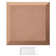 MDF Wood Boards, Ceramic Clay Drying Board, Ceramic Making Tools, Square, Tan, 14.9x14.9x1.5cm(FIND-WH0110-664D)