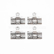 Tibetan Style Alloy Pendants, Cadmium Free & Lead Free, Camera, Antique Silver, 14x15x3mm, Hole: 1.8mm, about 760pcs/1000g(TIBE-S320-187AS)