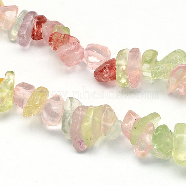 8mm Chip Crackle Crystal Beads