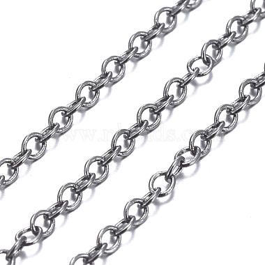 Brass Cable Chains(CHC-034Y-B-NF)-2