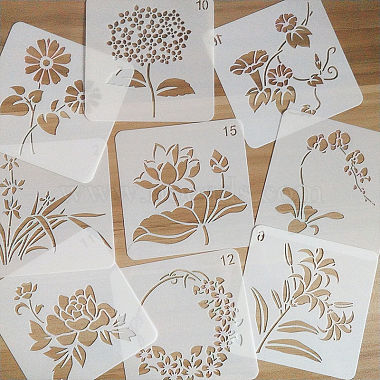 PET Plastic Drawing Painting Stencils Templates(DRAW-PW0001-235D)-5