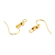 Golden Iron Earring Hooks(X-E135-NFG)-2