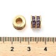Brass Micro Pave Cubic Zirconia Beads(KK-D093-04G-02)-3