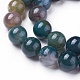 Natural Indian Agate Round Beads Strands(G-N0120-06-10mm)-3