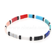 Rainbow Bohemian Style Original Design Fashion Tila Beaded Bracelet for Women.(RM1844-25)