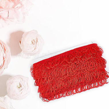 Polyester Tassel Lace Ribbon(DIY-WH0308-535B)-7