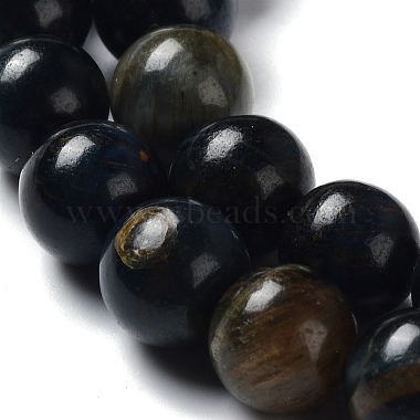 Natural Tiger Eye Dyed Beads Strands(G-B046-06-A)-2