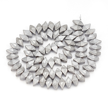 Electroplate Non-magnetic Synthetic Hematite Beads Strands(G-T061-173)-3