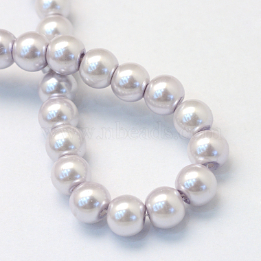 Chapelets de perles rondes en verre peint(X-HY-Q003-6mm-25)-4