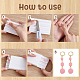 3Pcs Rectangle Plastic Clay Mold(TOOL-WH0059-051A)-4