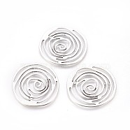 Tibetan Style Alloy Pendants, Lead Free & Cadmium Free, Flat Round, Antique Silver, 40x38x2mm, Hole: 3mm(X-TIBEP-EA13484Y-LF)