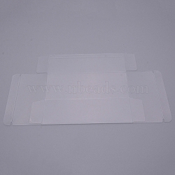 Transparent PVC Box, Candy Treat Gift Box, for Wedding Party Baby Shower Packing Box, Rectangle, Clear, 5.2x11.2x15.2cm(CON-WH0076-90B)