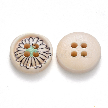 2-Hole Wooden Buttons(BUTT-N016-07)-3