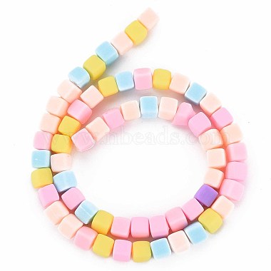 Handmade Polymer Clay Beads Strands(X-CLAY-T020-09F)-2