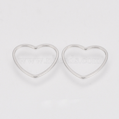 Stainless Steel Color Heart 304 Stainless Steel Linking Rings