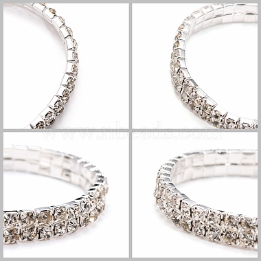Cadeau le jour de la Saint-Valentin pour des bracelets de diamants petite amie de mariage(B115-2)-3