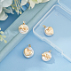 nbeads 4 pcs 2 styles pendentifs en perles d'eau douce de culture naturelle sur le thème de la fête des mères(PEAR-NB0001-82)-5