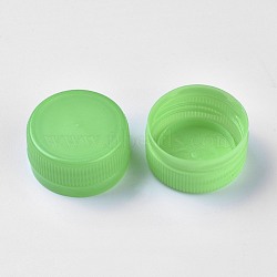 Plastic Bottle Caps, Column, Yellow Green, 32.5x16.5mm, Inner Diameter: 28.5mm, about 95~100pcs/bag(FIND-WH0043-18E)