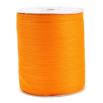Organza Ribbon, Orange, 1/8 inch(3mm), 1000yards/roll(914.4m/roll)