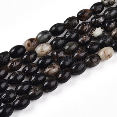 Natural Biotite Beads Strands(G-N346-02B-02)-2