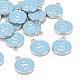 Platinum Plated Alloy Enamel Charms(X-ENAM-S118-04S-P)-4