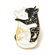 Hugging Cat Enamel Pin(ENAM-B046-24)-1