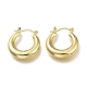 Brass Hoop Earrings(EJEW-H104-21G)-1