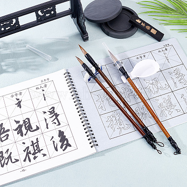 пандахолл элита 1 книга китайская каллиграфия кисть вода письмо волшебная ткань рукопись каллиграфа(AJEW-PH0004-92C)-4