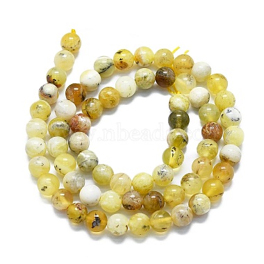 Natural Yellow Opal Beads Strands(G-K245-A07-B02)-2