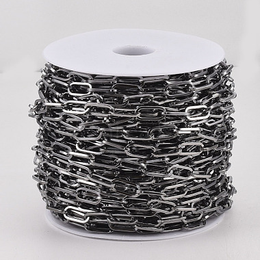 Unwelded Iron Paperclip Chains(CH-S125-02C-B)-2