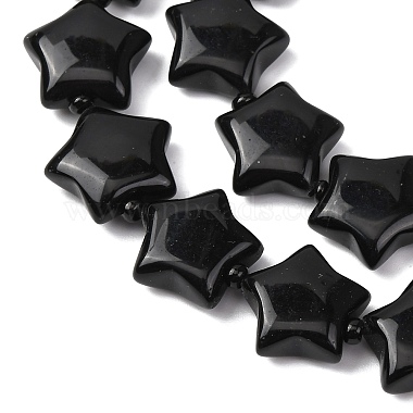 nat&uuml;rlichen Obsidian Perlenstr&auml;nge(G-K359-E13)-4